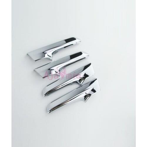 For Toyota Land Cruiser Prado FJ150 2010-2018 Interior Door Handle Cover Trim Highlight Chrome Car Styling Prado Accessories