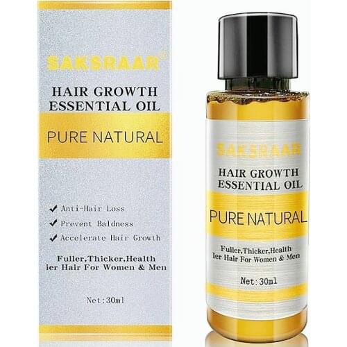 30 Ml Essential Oils Hair Care Health Care Dense Hair Growth Serum Maintain hair roots hair growth products For hair growth