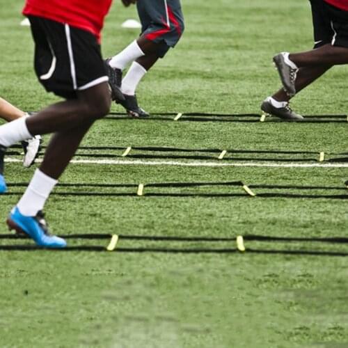 Agility Ladder Sports Speed Jump Outdoor Training Workout Exercise Footwork Football Equipment Ladder Soccer Running Training