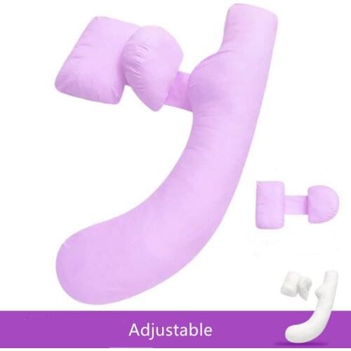 Multifunction Maternity Nursing Sleeping Pillow For Side Sleeper Pregnancy Pillow Waist Lumbar Support Pregnant Cushion