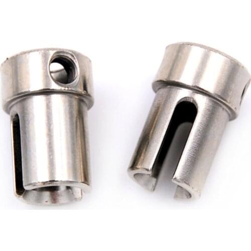 Set of 2 104001-1899 Metal Center Diff Joint Cup for Wltoys 104001 RC Hobby Model Car Buggy Truck Upgrade Replacement
