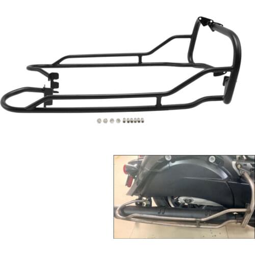 Motorcycle Saddlebag Trim Guard Rail Support Fit For Indian Roadmaster 2014-2016 2014