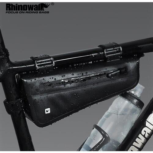 Rhinowalk Bicycle Triangle Bag Waterproof Bike Frame Front Tube Bag Cycling Bag Triangle Pouch Frame Holder Bicycle Accessories