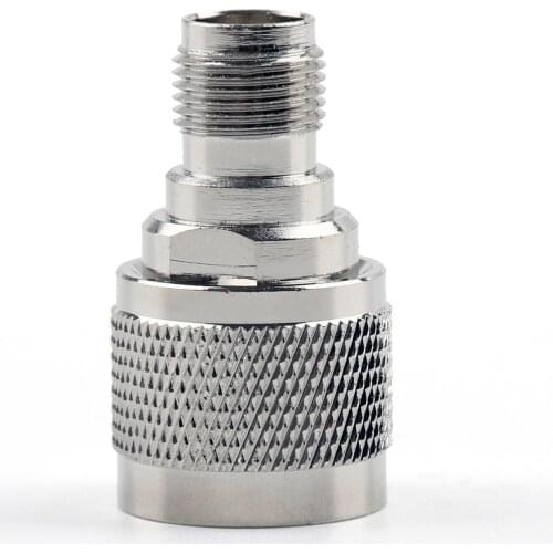 Artudateh 1Pc Adapter N Male Plug To TNC Female Jack RF Connector Straight M/F