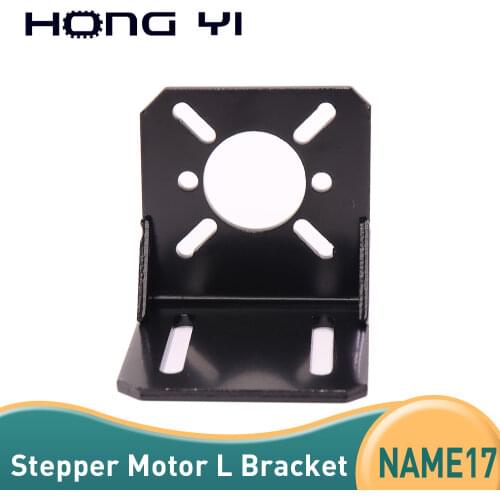 Free shipping Nema 17/775-150w motor/ Reduction gear motor mount L bracket 42 mounting bracket diy cnc parts for 3D PRINTER