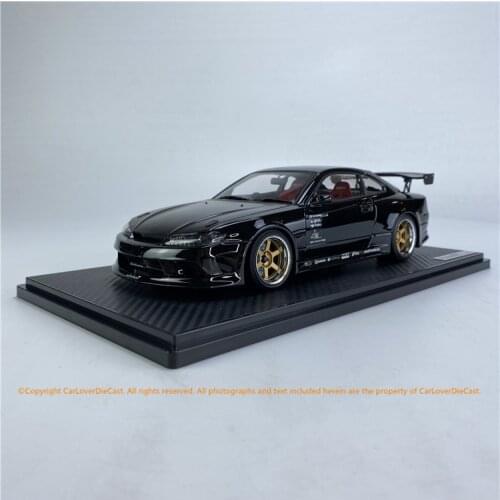 IG 1:18 VERTEX Nissan S15 Silvia Limited Edition Resin Metal Die Casting Model Racing Static Toys