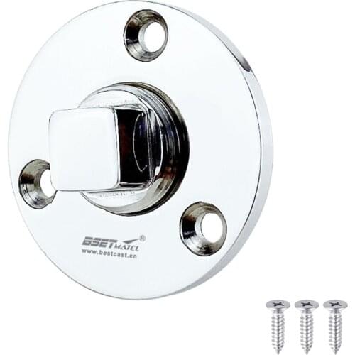 Boat Transom Garboard Drain Plug - Polished 316 Marine Stainless Steel Silver