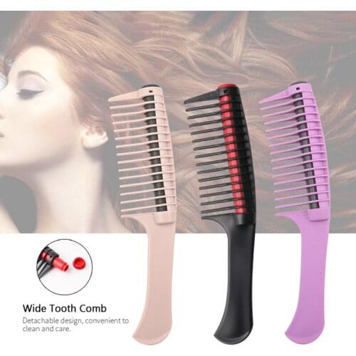 Hair Comb Comb Roller Detangling Roller Comb Integrated Hair Roller Comb, Anti Splicing Comb for Salon Barber Hair