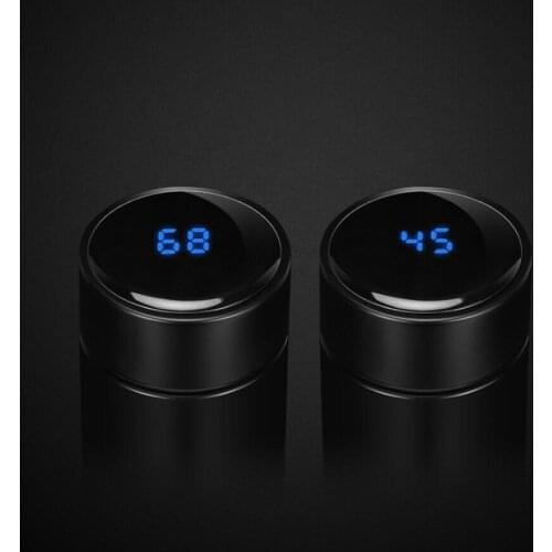 304 stainless steel Intelligent Thermal Insulation Cup Female and Male Temperature Measuring Water Cup Creative Cup Coffee Cup