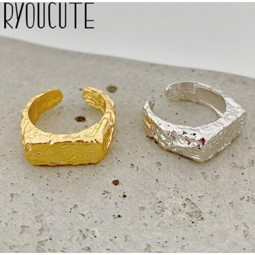 Punk Vintage Circle Ring For Women Men Adjustable Size Geometric Rings Exquisite Creative Jewelry Wholesale 2021
