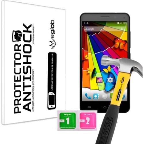 Protector de Pantalla Anti-Shock Anti-Golpe Anti-arañazos Compatible con Mobistel Cynus F6