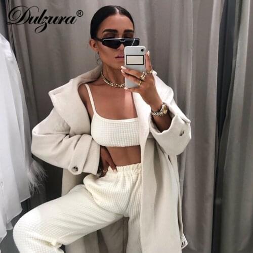 Dulzura spacewadding plaid spaghetti women crop top camis strap cute streetwear party clothes 2019 autumn winter clubwear