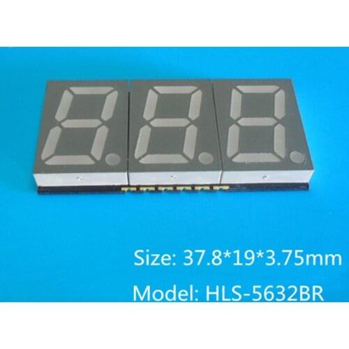 0.56 inch three-digit SMD digital tube LED digital tube digital tube SMD digital tube 3-digit digital tube