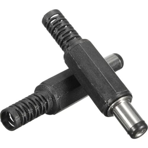 10pcs DC005 5.5x2.1MM / 5.5x2.5MM 30V 1A electrical connector power socket socket male plug wire adapter block