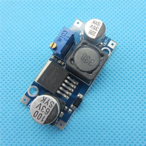 2 pcs LM2596HVS LM2596HV DC-DC Adjustable Step Down Buck Converter Power Module 4.5-50V to 3-35V