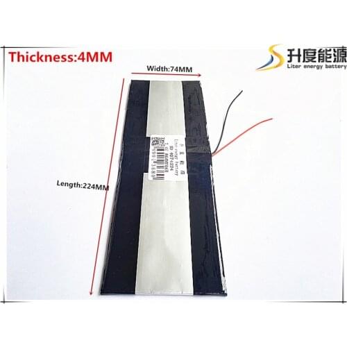 7.4V,8600mAH,[4074224] PLIB (polymer lithium ion battery ) Li-ion battery for tablet pc;For hero dual core