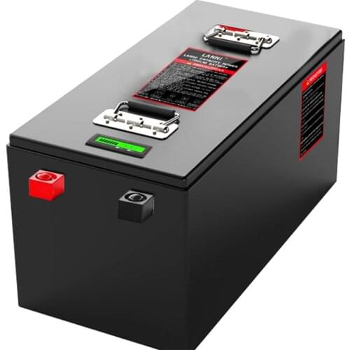 Camper Deep Cycle RV Solar Energy Storage Tugboat Motor Canoe LiFePO4 Battery 24 V 400AH