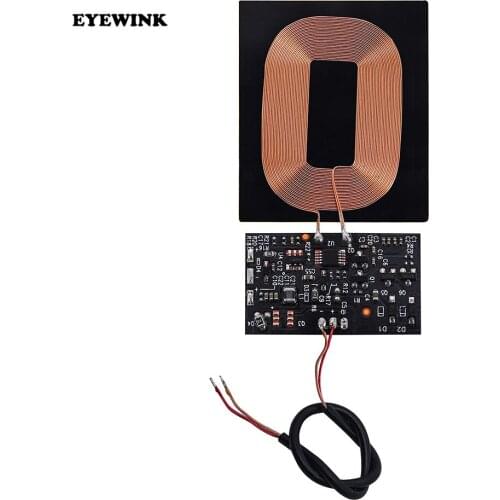 DIY Qi Standard Wireless Charging Coil Receiver Module PCB DIY Wireless Charging Coil