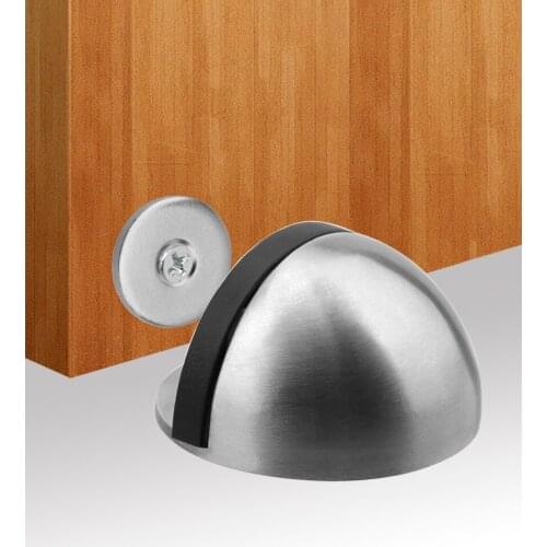 Stainless Steel Hidden Doorstop Door Stopper Magnet Door Stops Door Holder Home Improvement