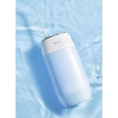 Electric Mini Oral Irrigator Portable Dental Water Jet High Battery Capacity Flosser 360°Rotating Nozzle with 3 Modes USB Fast