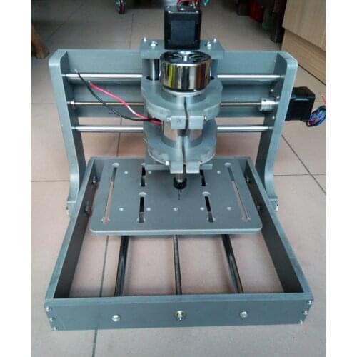 PCB Milling Machine CNC 2020B DIY CNC Wood Carving Mini Engraving Machine PVC Mill Engraver Support MACH3 System