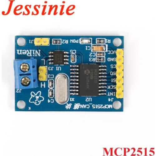 MCP2515 CAN Bus Driver Module Board TJA1050 Receiver SPI For 51 MCU ARM Controller Interface Module For Arduino DIY Kit