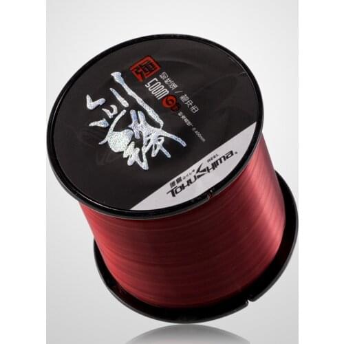 Handing 500M Fluorocarbon Coating Nylon Fishing Line Super Strong Monofilament Carp Fishing Line Fishing Tackle Fish Rope Cord