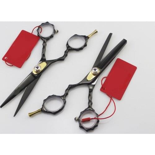 5.5inch scissors cutting hair left hand scissors hairdressing professional barber scissor haircut set japan thinning shears