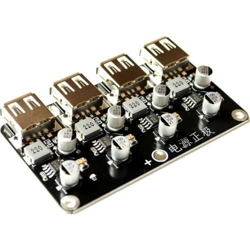 QC3.0 QC2.0 USB DC-DC Buck Converter Charging Step Down Module 6-32V 9V 12V 24V to Fast Quick Charger Circuit Board 3V 5V 12V