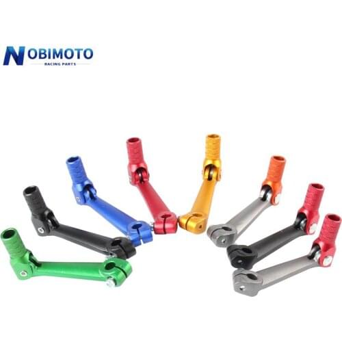 Motorcycle Universal Aluminum Gear Shift Lever For Kayo T2 T4 T4L BSE Apollo Chinese CB 250cc CB250 Engine Dirt Pit Bike Moto