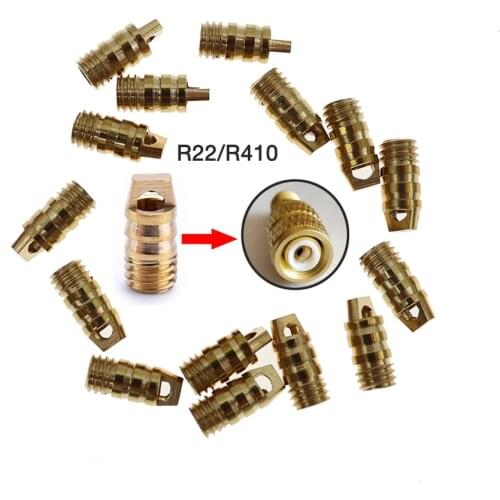 Air conditioner fluorine tube gasket R22/R410 white hard rubber sealing ring air conditioner liquid pipe fitting thimble