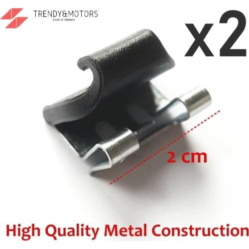 2 pcs Left and Right Renault Curtain Clip Megane 2 3 Fluence Laguna 2 Rear Door Side Holder 8200163859 1 pieces