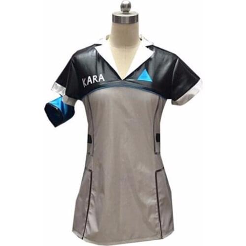 2018 Takerlama New Anime Detroit: Become Human KARA Code AX400 Cosplay Costume Dress For Halloween