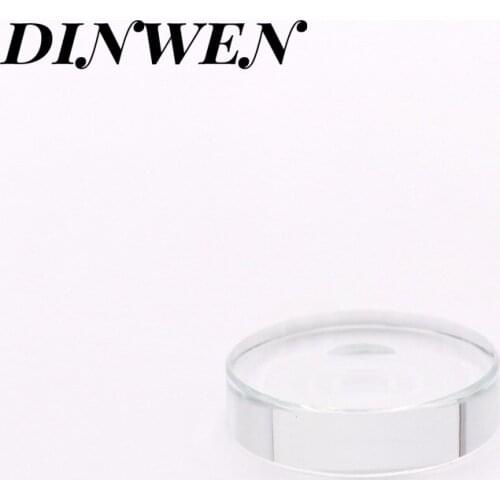 4PCS Clear Crystal Pad Stand For Speaker Turntable AMP Spikes Stands Feet 31x8mm