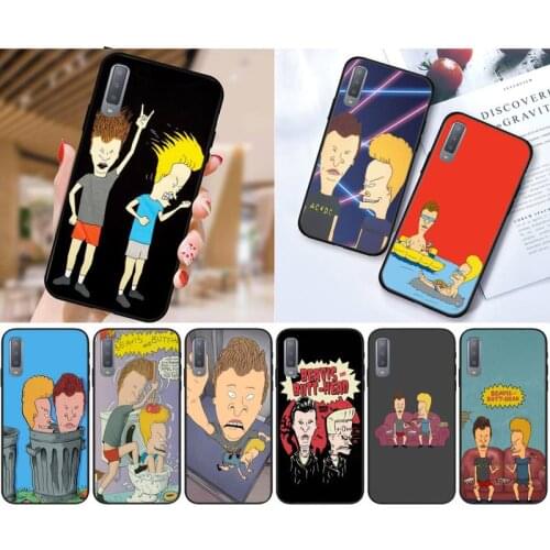 Zororong Beavis and Butthead Phone Case For Samsung Galaxy S10 20 Note10 20 A30 50 70 71 Plus Ultra