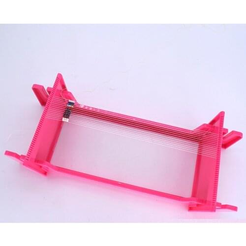 Baby Diy Crafts Bracelets,Earrings Tool Machine Simple Plastic DIY Beads Loom Machine