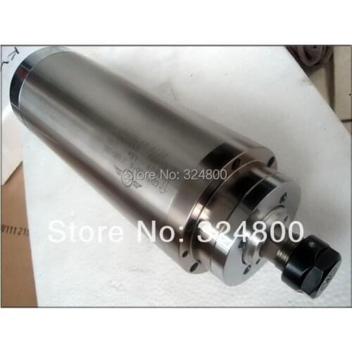 Genius 4kw 100mm diameter 220v 24,000 rev / min 400hz ER20 spindle motor for CNC machine