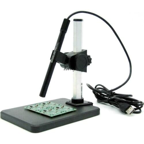 HD 2MP USB 1-600X Continous Focal Digital Microscope For Circuit Board & Science Inspection CMOS Borescope