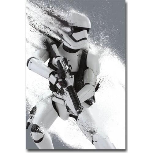 Diamond Diy Painting Stormtrooper Full Round Drill 5D Movie Role Cross Stitch Home Decor Embroidery diamond painting Pictures