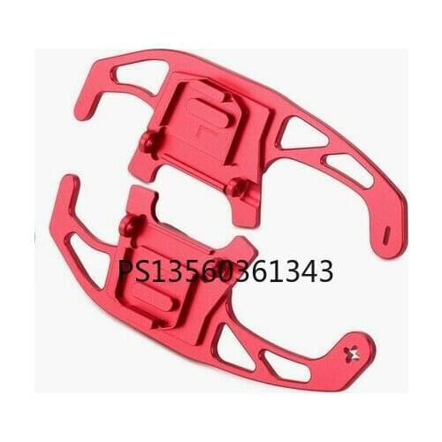 Aluminum alloy red paddle shifting extension Suitable for Volkswagen DSG Golf 7 MK7 / 7.5 GTI Golf R