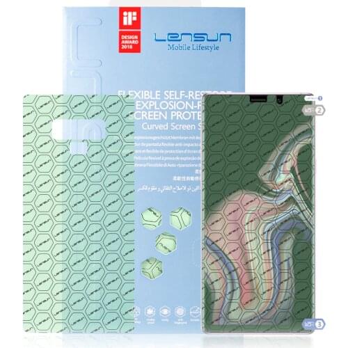 LENSUN 0.15mm Full Screen Front + Back Screen Protector For Samsung Galaxy Note 9