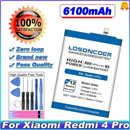 LOSONCOER Xiaomi Redmi Phone Batteries