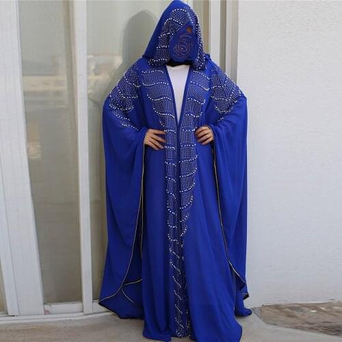 Ramadan Muslim Abaya Dress Women Burka Khimar Prayer Garment Robe Islamic Clothing Dubai Arab Hijab Dress Hooded African Clothes