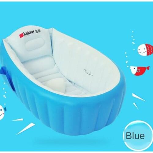 Inflatable Bathtub Portable Thick Bathing Bath Tub for Kid Toddler Newborn Baby Swimming Bathing Shower Pool