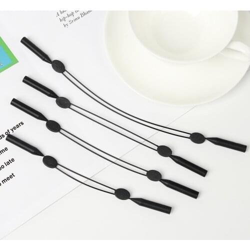 New 12PCS Black Brown Eyewear Nylon Eyeglass Cord Reading Glass Neck Strap Holder Nylon Eyewear Sunglasses Chain Cord Glass Rope