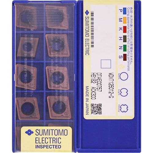 Original Carbide Insert CNC WDXT125012 ACK300ACP300 WDX For Blade Processing