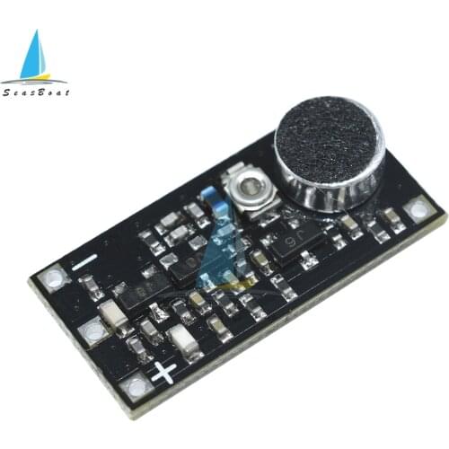 88-115MHz 100M FM Wireless Microphone Surveillance Transmitter Module Board For Arduino Adjustable Capacitor DC 2V-9V 9mA