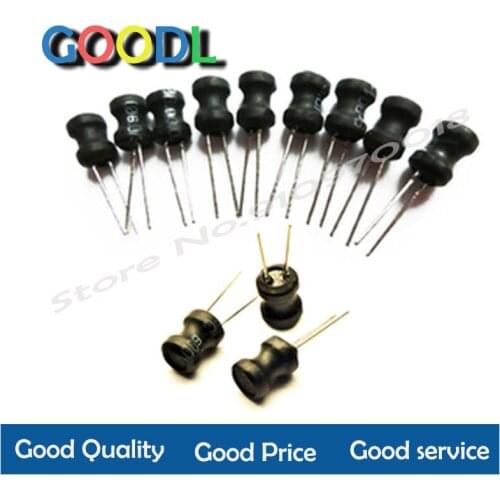Indutor 0608(6*8mm), indução de potência não blindada 2.2uh 3.3uh 4.7uh 10uh 22uh 33uh 68uh 100uh indução em forma de i