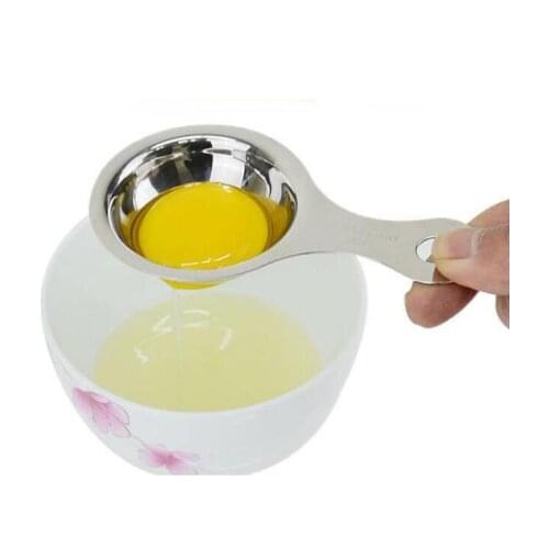 Stainless Steel egg yolk egg white splitter separator Kitchen Cooking Sieve Tool bakeware