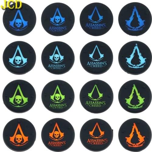 JCD 2PCS Silicone Analog Thumb Stick Grips Cover For Xbox 360 One Playstation 4 For PS4 PS3 Pro Slim Gamepad Joystick Cap Cases